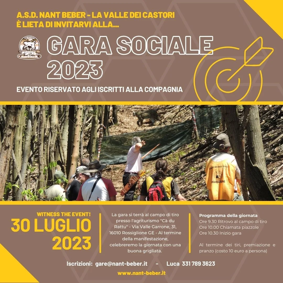 GARA SOCIALE – ROSSIGLIONE (GE) – 30 LUGLIO 2023