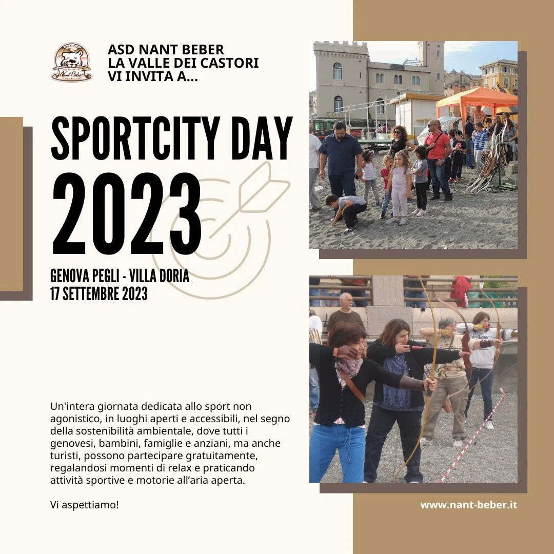 SPORTCITY DAY – GENOVA PEGLI – 17 SETTEMBRE 2023